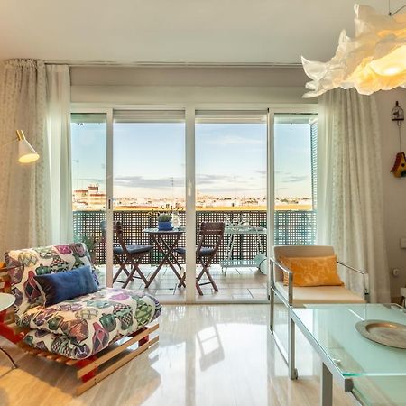세비야 Apartamento Desde El Cielo De Triana 아파트 외부 사진